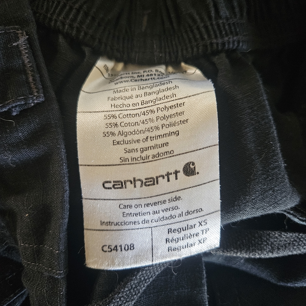 Carhartt Black Mens Small Scrubs - Picture 5 of 5